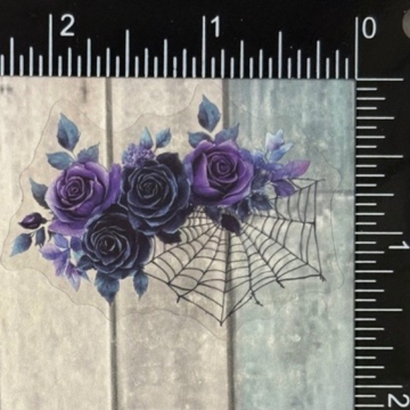 🌀10/$10🌀 Rose Gothic Translucent Reusable Waterproof Vinyl Sticker Decal - Picture 1 of 1